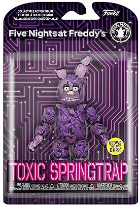 Funko Action Figure: Five Nights at Freddy's (FNAF) - Toxic Springtrap - Leuchtet Im Dunkeln - Sammlerstück - Geschenkidee - Offizielle Handelswaren - Für Jungen, Mädchen, Kinder & Erwachsene