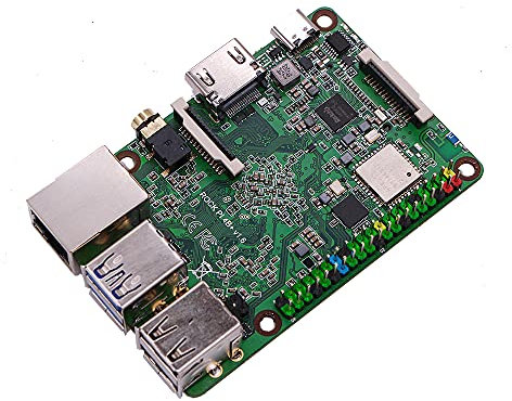 youyeetoo Rock Pi 4 Plus Model B Single Board Computer RK3399 (OP1) 2 GHz Max SoC con WiFi 5 e Bluetooth 5.0 Raspberry Pi 4 Size