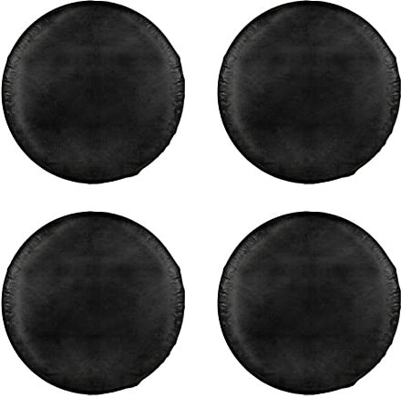 ETOPARS 4 Stück Reifenabdeckungen 24 Zoll bis 26 Zoll Auto Reifenabdeckung Wasserdichter Reifenabdeckung Radschutzhülle Reserveradabdeckung Reifenschutz LKW Schwarz
