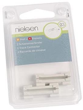 nielsen Galerieschienen Zubehör Schienenverbinder (2 Stück/Packung)