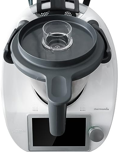 Accessoire Thermomix, gobelet doseur de qualité alimentaire pour Thermomix TM5, TM6, TM21, TM31, TM3300, ouverture du couvercle comme Vorwerk, robot de cuisine 100 ml (TM6, TM5, TM31)