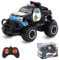 Pup Go Mini Remote Control Police Car Toy for Kids Age 3-7, Perfect Christmas and Birthday Gift for Boys and Girls, Fast Off-Road RC Vehicle, Enhances Motor Skills and Coordination 3 4 5 6 Year Old