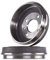 2x BOSCH Bremstrommel 0 986 477 083 hinten für PANDA (169)
