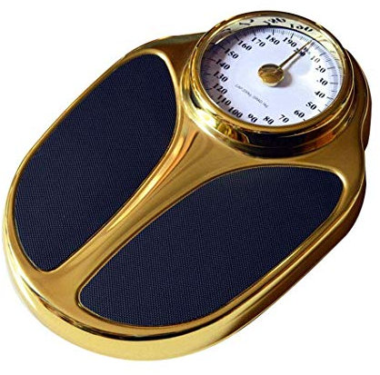 Mechanische Badezimmerwaage – Waage mit großem Zifferblatt, genaue Messung, Präzisionswaage für Ärzte, 200 kg digitale Waage