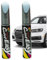 SWEETBIUTI Ausbesserungslack für Autos, 2-in-1-Ausbesserungslack für Autos, 2-teilig, schnelle und einfache Lösung zur Reparatur von Autolackstiften für Kratzer an SUVs, LKWs und Wohnmobilen, grau