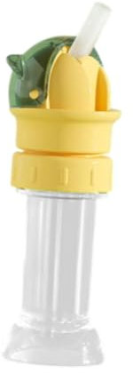 YWJLQH Function Water Bottle Cap for Juice and Drinks, Twist Top for Travel, Green