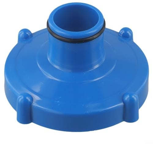 Pool Hose Adapter 80Mm To 32Mm, PVC Blue Replace Swimming Pool Hose Adapter Connector, Vacuum Cleaner Hose Connection Adapter