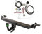 UmbraRimorchi Horizontale abnehmbare Anhängerkupplung + 7-polige UniversalElektrosatz, kompatibel mit Opel/Vauxhall Corsa C 2000-08/2006