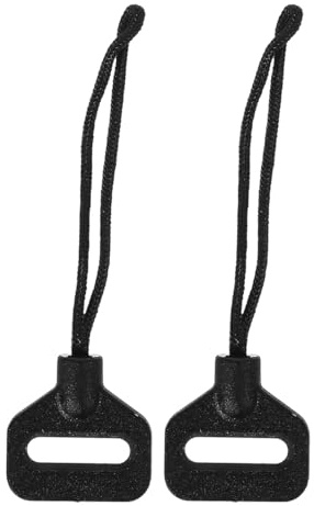 DOITOOL Camera Strap Buckle Replacement 2 Pack Lightweight Nylon Loop Adapter for Quick Release Fits up to 0.43 Inch Strap Suitable for Camera Flashlight Phone Game Controller