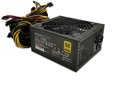 EAMOM 2000 W Bitcoin Mining PSU PC Netzteil Computer Mining Rig 8 GPU ATX Ethereum Coin 12 V 4 Pin Netzteil