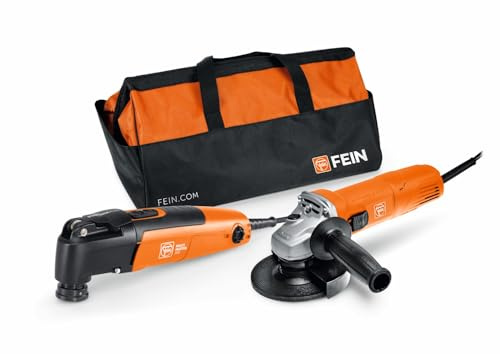 FEIN Vorteils-Combo Netz||Compact-Winkelschleifer CG 7-125 & MULTIMASTER MM 300. Die perfekte Kombination aus Leistung und Vielseitigkeit in einer Vorteils-Combo