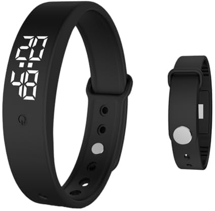 Umllpet Vibrationswecker Armband, Silent Vibrations Wecker Armband, Vibrationsuhr Vibrationsalarm Erinnerung für Kinder Erwachsene, Töpfchentrainingsuhr, Trinkerinnerung, Pillenerinnerungen