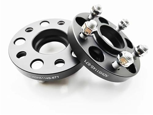 2 Stück 25 Mm/30 Mm 5 X 114,3 4, | 67,1 Hubcentric Reifen Verbreiterte Spurverbreiterungen Für Mitsubishi Für Pajero 2006