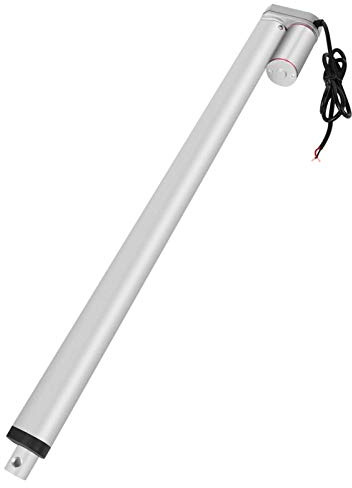 Actuador lineal 19.6 '' DC 12V Actuador lineal 750N Elevación máxima 500 mm Motor eléctrico de carrera + Soportes de montaje