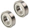 Othmro R8ZZ Rillenkugellager, 12,7 x 28,575 x 7,938 mm, Gcr15 P0, 2 Stück