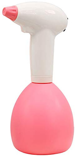 LTLCLZ Elettrico Annaffiatoio, delle Famiglie Spruzzatore USB Ricaricabile Disinfezione Watering Can Adatto per Disinfettante Dispenser Disinfezione Garden Spray Pulizia della Famiglia 800ML,Rosa