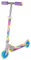 Ozbozz Tie Dye Faltbarer Roller - Leuchtende Räder - ab 5 Jahren Einstellbare Lenkerhöhe 72,4 cm - 82,5 cm
