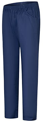 MISEMIYA - ARBEITSHOSEN Unisex ELASTISCHE - Medizinische Schlupfhose Unisex- MEDIZINISCHE UNIFORMEN SANITÄR UNIFORMEN ARBEITSHOSE 8312 - Small, Blu Navy 21