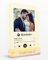 Panorama Placa Spotify Personalizada con Foto y Base de Luz Cálida o Fría - Diseño con Texto y Código escaneable de Canción - Regalo Boda, Comunión y Cumpleaños Mejores Amigos
