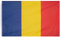 MUWO Flagge Nations Together 90 x 150 cm Nationalmanschaften, doppelseitige Gartenflagge, wetterfeste Fanflagge, Fußballflagge Polyester Länderfagge Deutschland mit Ösen (Tschad)