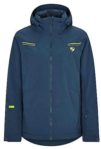 Ziener Herren TAFAR Ski-Jacke/Snowboard-Jacke | atmungsaktiv, wasserdicht, hale navy, 56