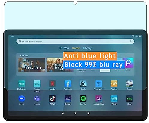 Vaxson 2 Stück Anti Blaulicht Schutzfolie kompatibel mit Amazon Fire Max 11 11 Tablet Display Bluelight folie folien Displayschutzfolie ( nicht Panzer Schutz Glas folie SchutzGlas nicht PanzerGlas )