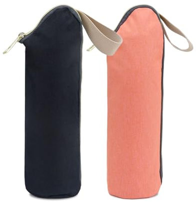 KLEHOPE Breast Milk Cooler Bag - 2 Pieces Insulated Bottle Bag, Baby Bottle Holder Hands-Free Breast Milk Storage, Heat and Cold Preservation
