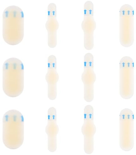 AYVRUOP pansements ampoules,ampoule pied,pansement ampoule pied,12 pièces pour tous types de chaussures, protection du talon