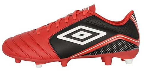 Umbro Herren Classico 12 Fg Soccer Cleat, Rot/Weiß/Schwarz, 42.5 EU