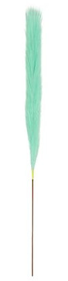 Tiges Plumeaux Pampas Artificiels Bleu Turquoise 77cm Lot de 4 Bouquet Fleurs Séchées Composition Florale Plumeau Décoration Intérieur Maison Bohème Boho Champêtre