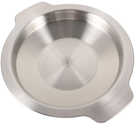 Ciieeo Olla De Acero Inoxidable Olla Para Cocinar Sartén De Metal Con Asas Dobles Cacerola Para Horno