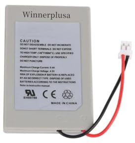 Winnerplusa Batterie pour manette PS3