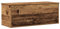 vidaXL storage trunk old wood 90x35x35cm - rustic chest reclaimed wooden organizer box for living room, bedroom