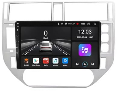 WOMGKDA 9 Pulgadas Double DIN Radio de Pantalla táctil de Android 15 para Ford Kuga MK1 2008-2012 con BT GPS Radio FM Am RDS WiFi Cámara Trasera Multimedia Pantalla para Coche(A 2+32G)