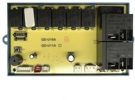 Carte de contrôle universelle QD-U10A for climatiseur d'armoire, circuit imprimé d'affichage + panneau commande, accessoires réparation climatisation