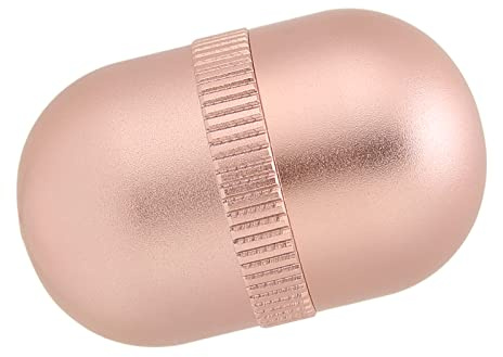 BONKZEBU Ölabsorbierender Gesichtsroller, Wiederverwendbarer Vulkansteinroller für Fettige Haut, T-Zonen-Massage für Frauen, Rosa
