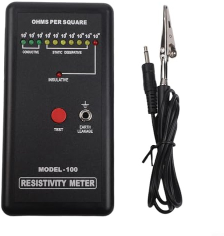 Probador de resistividad Model-100 diseñado para el mantenimiento de ingeniería con para la tecnología de inducción de rejilla paralela estándar de ASTM D 257
