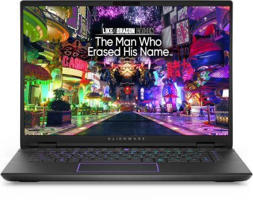 Alienware M16 R2 16” QHD+ 240Hz, U7-155H, RTX 4060 8GB, 32GB/1TB (Renewed) | Intel Core Ultra, Nvidia GeForce, PCIe Gen 4.0, SD Card Reader, GbE, WIFI 6E & BT 5.3, RGB Backlit UK Keys, Windows 11 Pro
