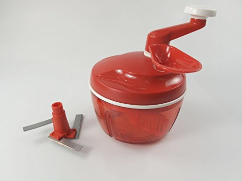 TUPPERWARE Chef Quick-Chef 3 rot D150 Zwiebeln Zerkleinern mixen Quick P 20763