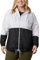 Columbia Flash Forward Windbreaker, Water & Stain Resistant Coupe-Vent, Blanc/Noir, 3X Femme