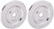 Moen 16090 Chateau Collection Ersatzrosette, für Einhand-Wanne und Duscharmatur, Chrom Pack of 2
