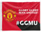 FOCO Officially Licensed Manchester United FC Motivational Slogan Football Club Flag