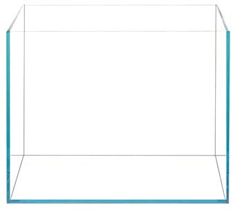 26 Litre Rimless Low Iron Glass Aquarium Tank (11.8 L × 11.8 W × 11.8 H / 30cm x 30cm x 30cm), Thickness Standard Jointed