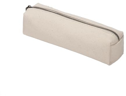 YONBEN Federmäppchen bunt Stifteetui Schule (Beige, Leinwand) | Mehrere Fächer und ein glatter Reißverschluss sorgen für Ordnung – auch als Kosmetiktasche oder Reise-Organizer nutzbar.