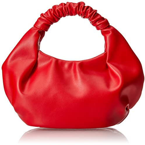 The Drop Damen Addison Soft Volume Tasche mit Tragegriff oben, Rot, Einheitsgröße