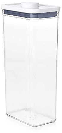 OXO Good Grips POP Container - Airtight Food Storage - 3.7 Qt Rectangle (Set of 4) for Cereal and More