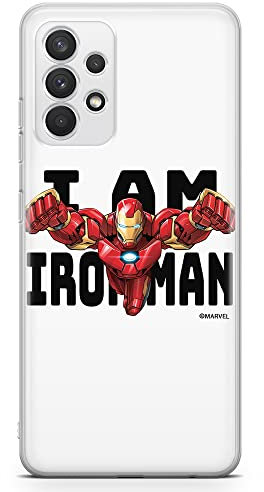 ERT GROUP custodia per cellulare per Samsung A32 4G LTE originale e con licenza ufficiale Marvel, modello Iron Man 028 adattato in modo ottimale alla forma dello smartphone, custodia in TPU