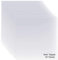 15 Stücke Mylar Schablonenblätter 30.5x30.5cm Mylar Folie Schablonen Mylarfolien Halbtransparent Stencil zur Verwendung mit Silhouette-Maschinen 6 Mil
