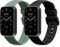 kwmobile Pulsera Compatible con Xiaomi Mi Band 7 Pro Correa - 2X Correas de Silicona Flexible - Tamaño Ajustable