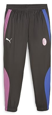PUMA AC Milan Avant-Match 23/24 Woven Trousers, Black Royal Sapphire Blue, S